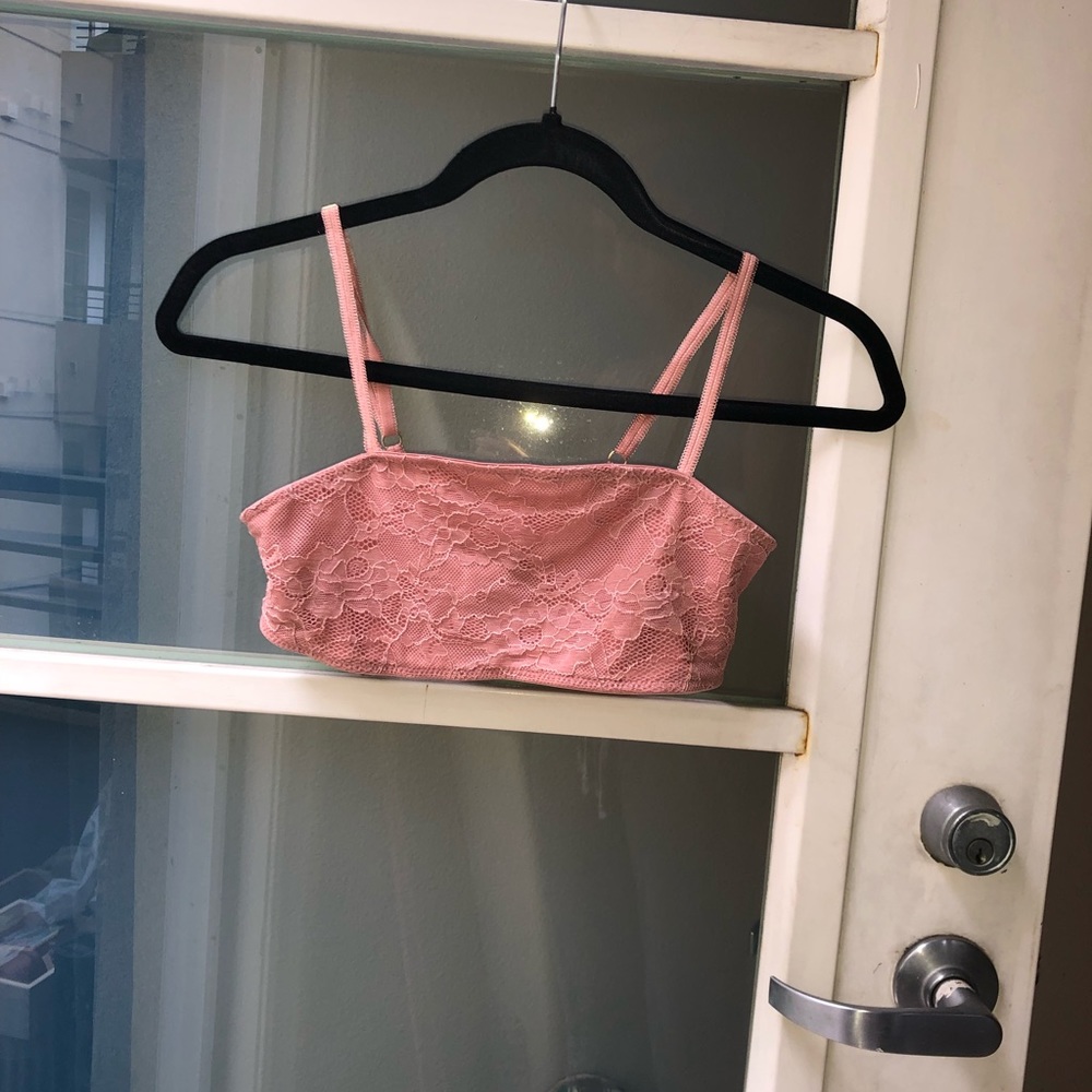 Cute pink bralette, fits xs-s